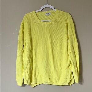 525 America Women's Bright Yellow Crewneck Sweater